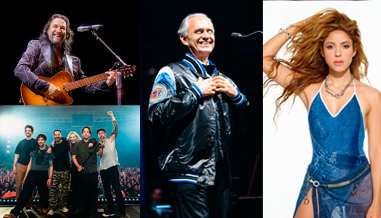 Shakira deleitará a Colombia con su gran gira de conciertos.