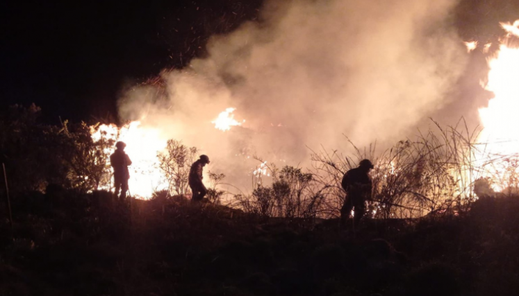 Incendio en Chingaza 2025