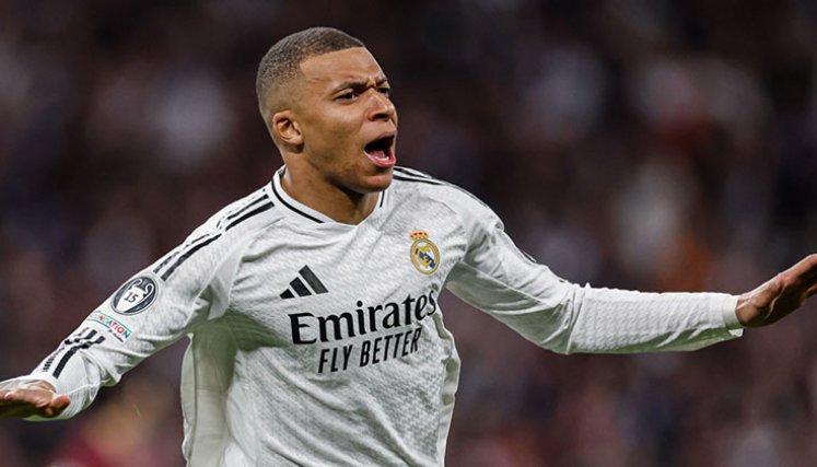 Kylian Mbappé, Real Madrid 2025. 