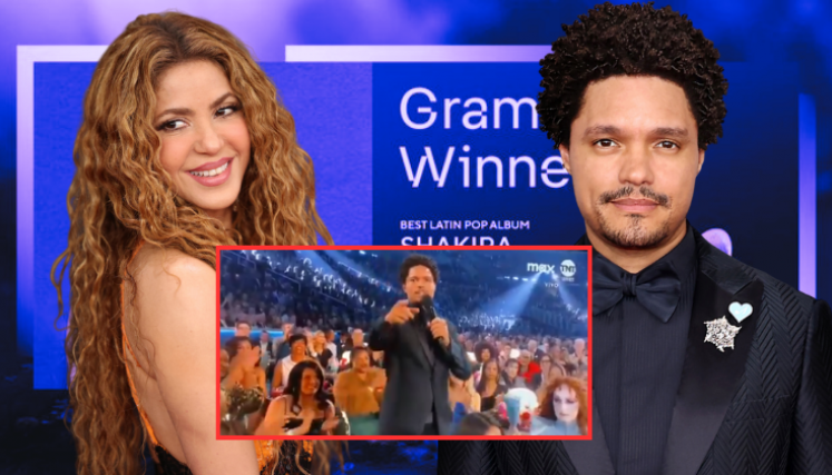 Shakira y Trevor Noah