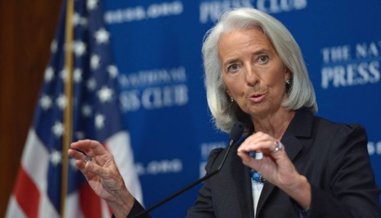 Christine Lagarde. 