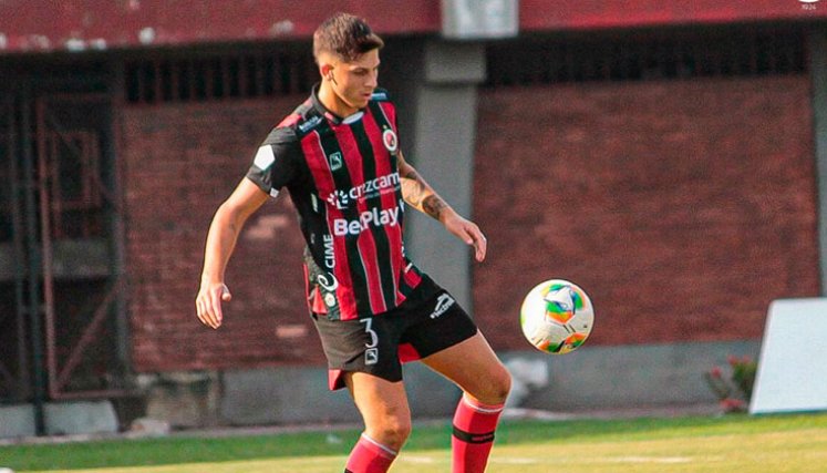 Diego Calcaterra, defensor, Cúcuta Deportivo. 