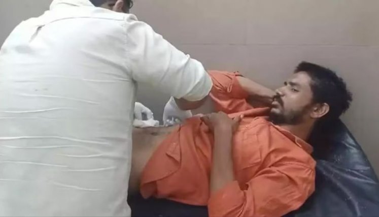 Hombre en la India. 