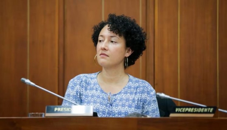 Senadora del centro democrático 
