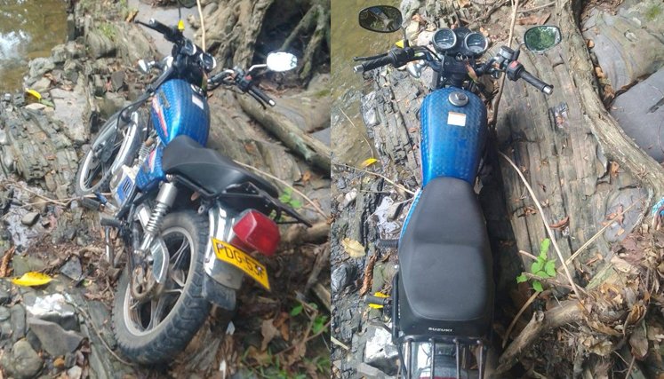 Hallan motocicleta del menor secuestrado en Sardinata