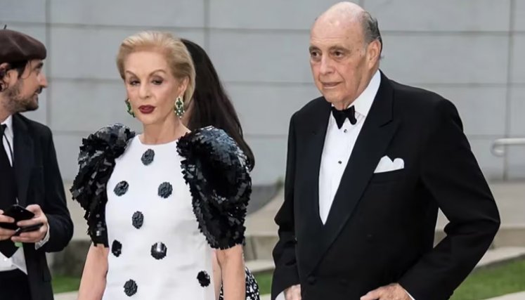 Murió Reinaldo Herrera, esposo de Carolina Herrera