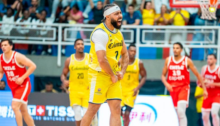 Romario Roque, Selección Colombia de baloncest