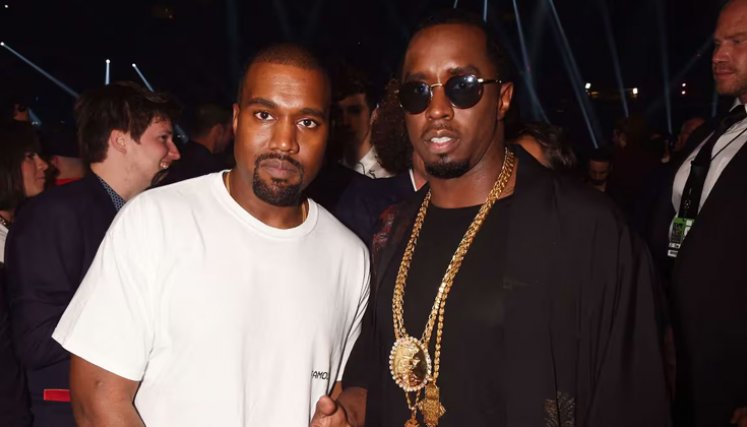 Sean Diddy Combs y Kanye West