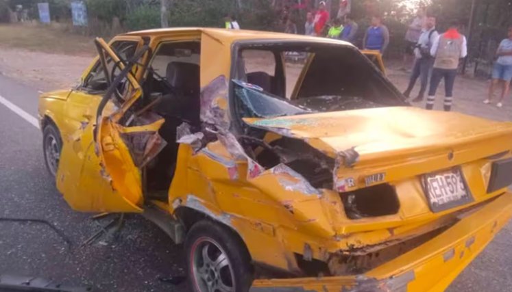 Taxista murió arrollado por un tractocamión