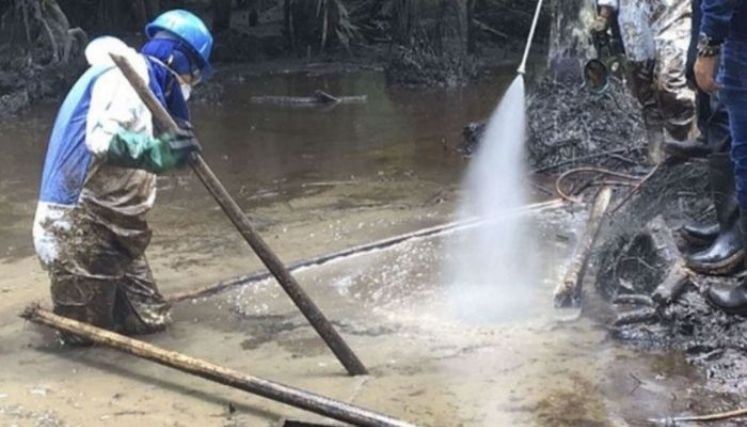 El Ministerio de Ambiente verificará la situación en el tiempo y lugar en que se solicite el uso de dispersantes.