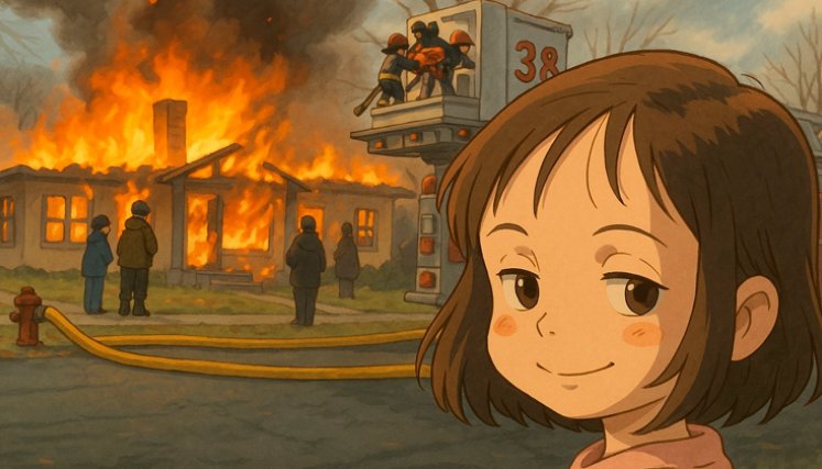 Meme al estilo Studio Ghibli. Foto tomada de X