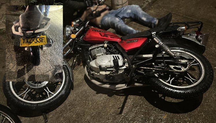 Accidente moto