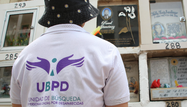 Búsqueda de víctimas del conflicto armado.