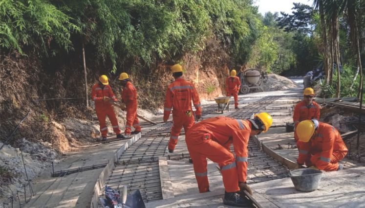 En Ocaña avanzan las visitas para concretar los tramos a intervenir dentro del programa Caminos comunitarios para la paz.