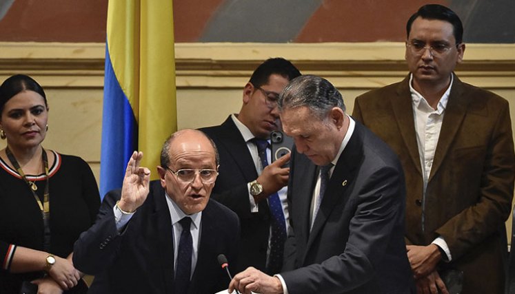 Exministro Wilson Ruiz demandó elección de nuevo magistrado del CNE. / Foto: Cortesía. 