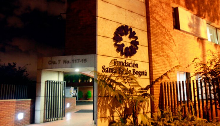 Fachada Fundación Santa Fe en Bogotá. 