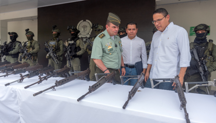 Incautación de arsenal de guerra al Clan del Golfo.
