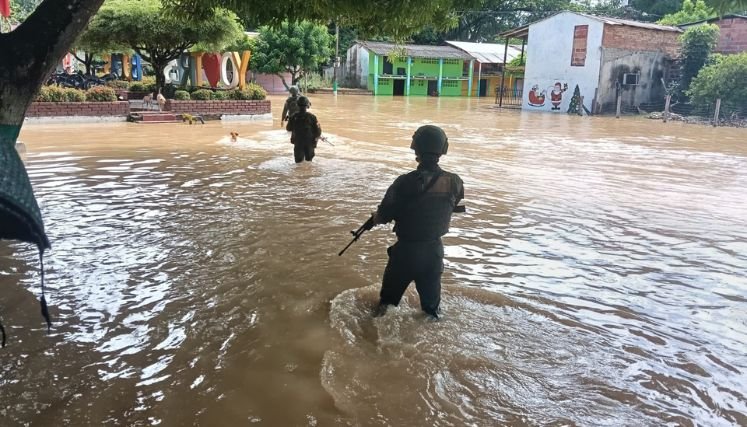 Crecientes de los ríos ocasionan inundaciones en la zona del Catatumbo.