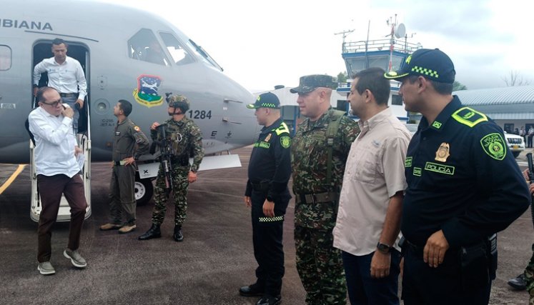 Mindefensa y Mintrabajo llegan a Norte de Santander. Foto cortesía