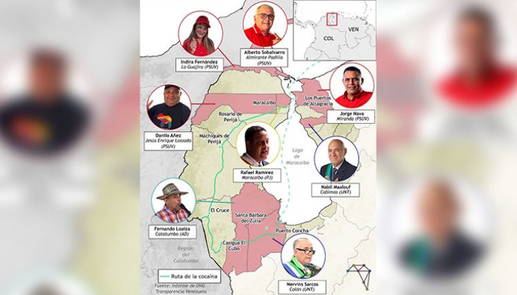 Son señalados de corrupción, narcotráfico, tráfico de armas y contrabando. / Foto: Cortesía.