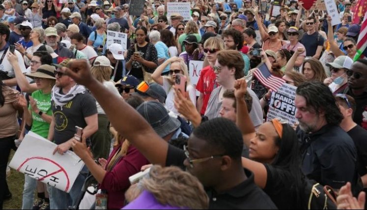 Protestas en Estados Unidos. 