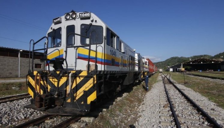 Proyecto férreo en Colombia