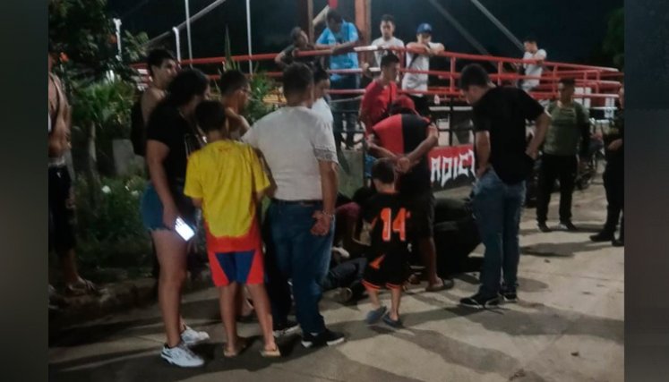 Hecho trágico en el puente colgante de San Luis