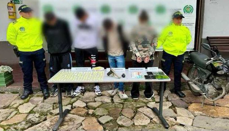 Detienen a cuatro miembros del Tren de Aragua: querían expandir el grupo. / Foto: Cortesía.