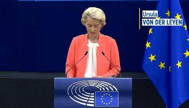 Ursula von der Leyen, La presidenta de la Comisión Europea. / Foto: Cortesía. 