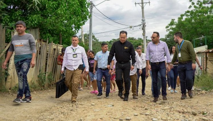 Visita de Ministro de las Tics