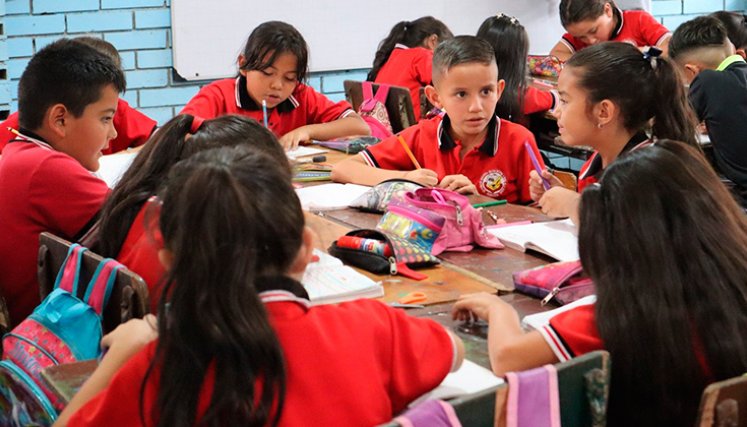 Estudiantes en Norte de Santander. / Foto Archivo