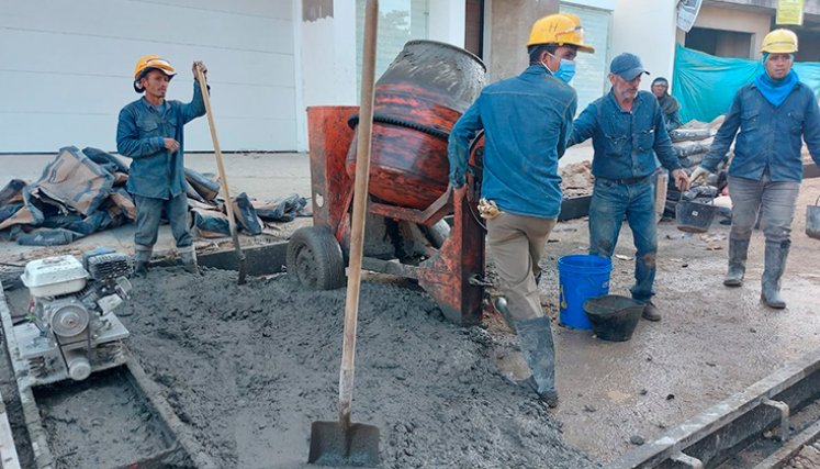 Obras públicas. / Foto Archivo