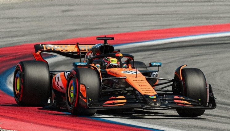 Los McLaren de nuevo impusieron su ritmo en la clasificación.
