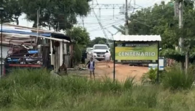 Joven asesinada. 