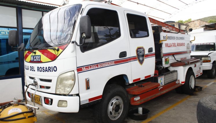 Bomberos camion.