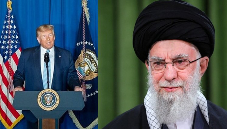 Donald Trump y Ali Jemenei