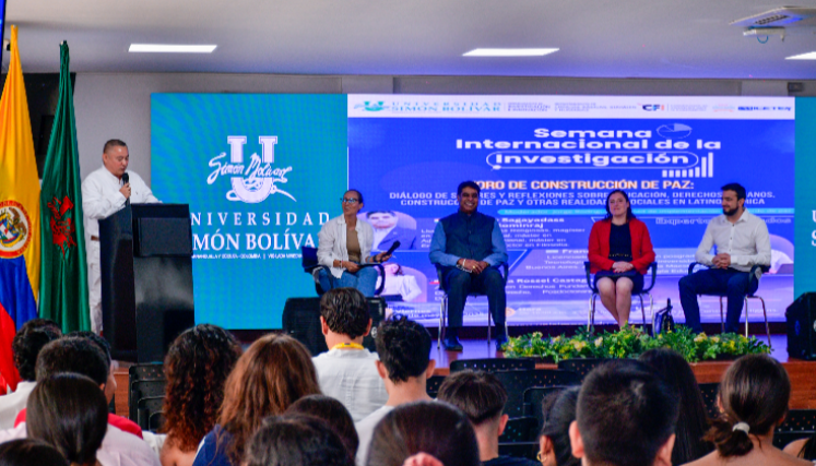 Foro Expopaz organizado por la Universidad Simón Bolívar.