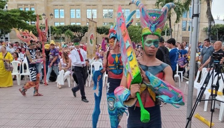 Comparsas de la Feria de Cúcuta/Foto Stefany Peñaloza/La Opinión
