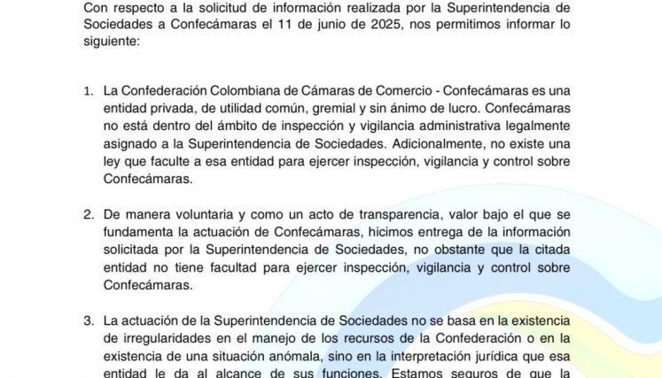 Confecámaras
