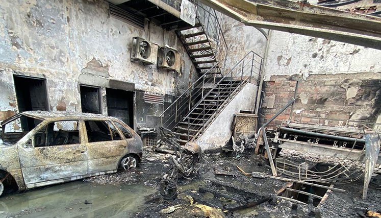 Incendio-patios