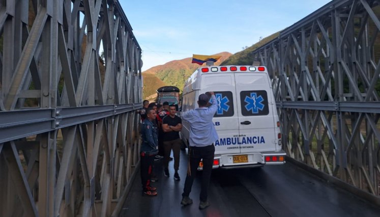 Damnificados levantan el paro en El Tarrita de la carretera Ocaña-Cúcuta.