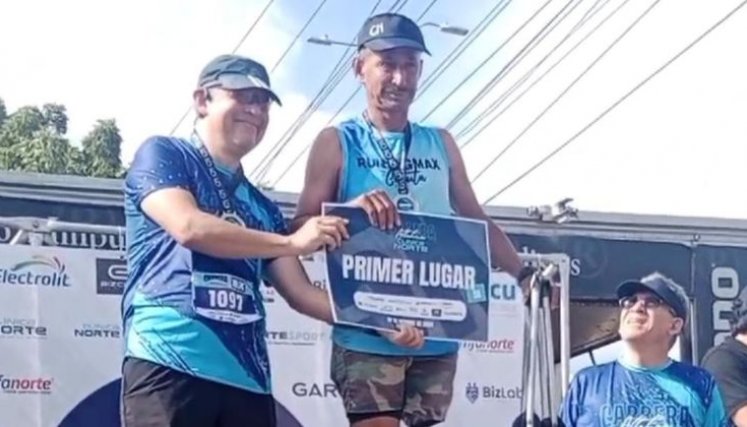 el tolimense ha participado en más de 30 carreras.