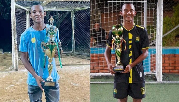 Yarlinson David Larios era reconocido en Tibú por su amor al fútbol. / Foto Cortesía