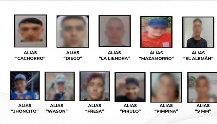 Polícia de Cúcuta da a conocer el volante de ‘Los más reconocidos’