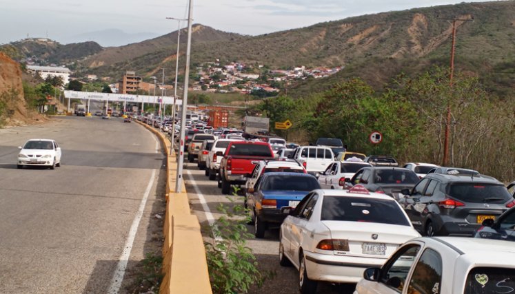 Trancón colombia y venezuea 