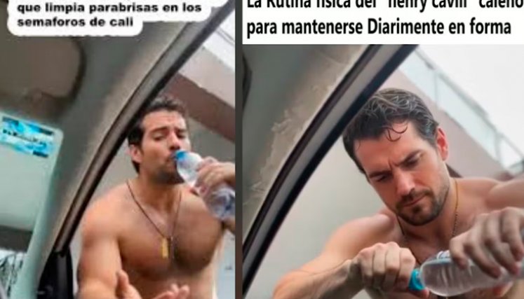 El caleño que se viralizó por su parecido con Henry Cavill: ¿quién es?