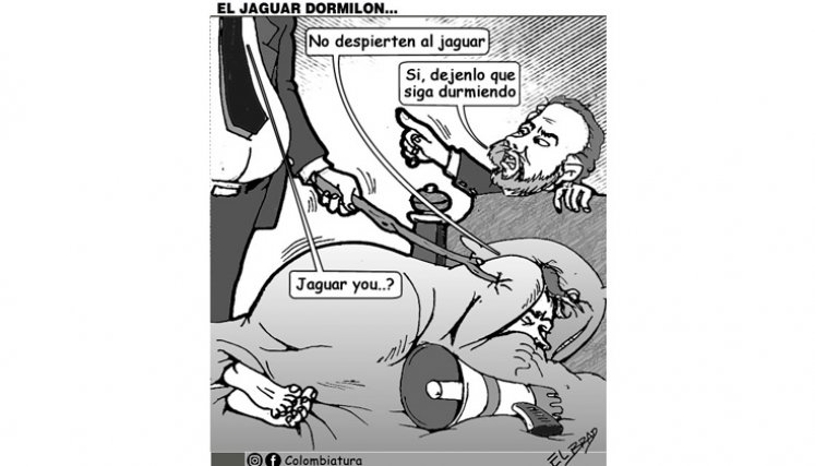 El jaguar dormilón