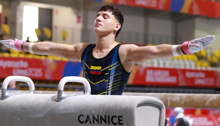 Yan Dairon Zabala, Gimnasta cucuteño. 