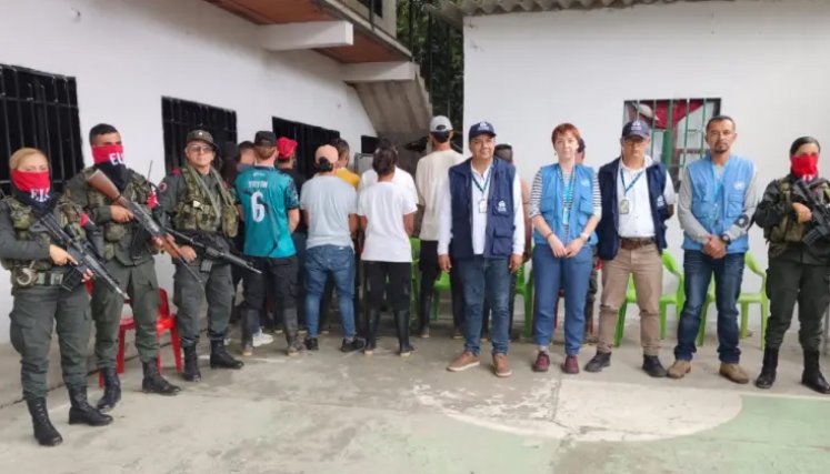 Liberan a 11 secuestrados en el Catatumbo tras una mediación humanitaria