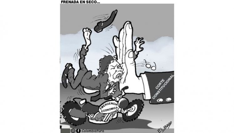 Frenada en seco